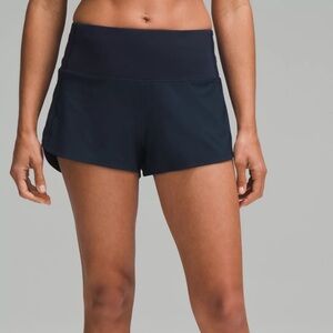 EUC Lululemon SPEED UP HIGH-RISE LINED SHORT 2.5